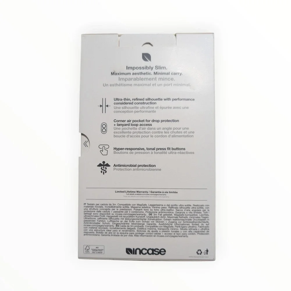 E3-U Incase Slim Case with Magsafe for iPhone 16 Plus‎ - Clear ⬇️